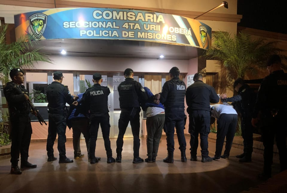 Discusión entre familiares terminó con tres detenidos en Oberá